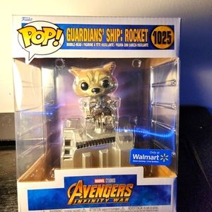 Avengers 3: Infinity War - Guardian's Ship: Rocket WM Exclusive Pop! Deluxe 1025